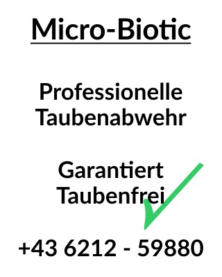 Micro Biotic Taubenabwehrprofi